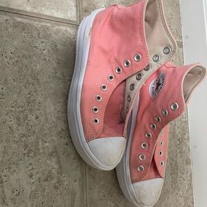 Converse Pink Slip-On Sneakers